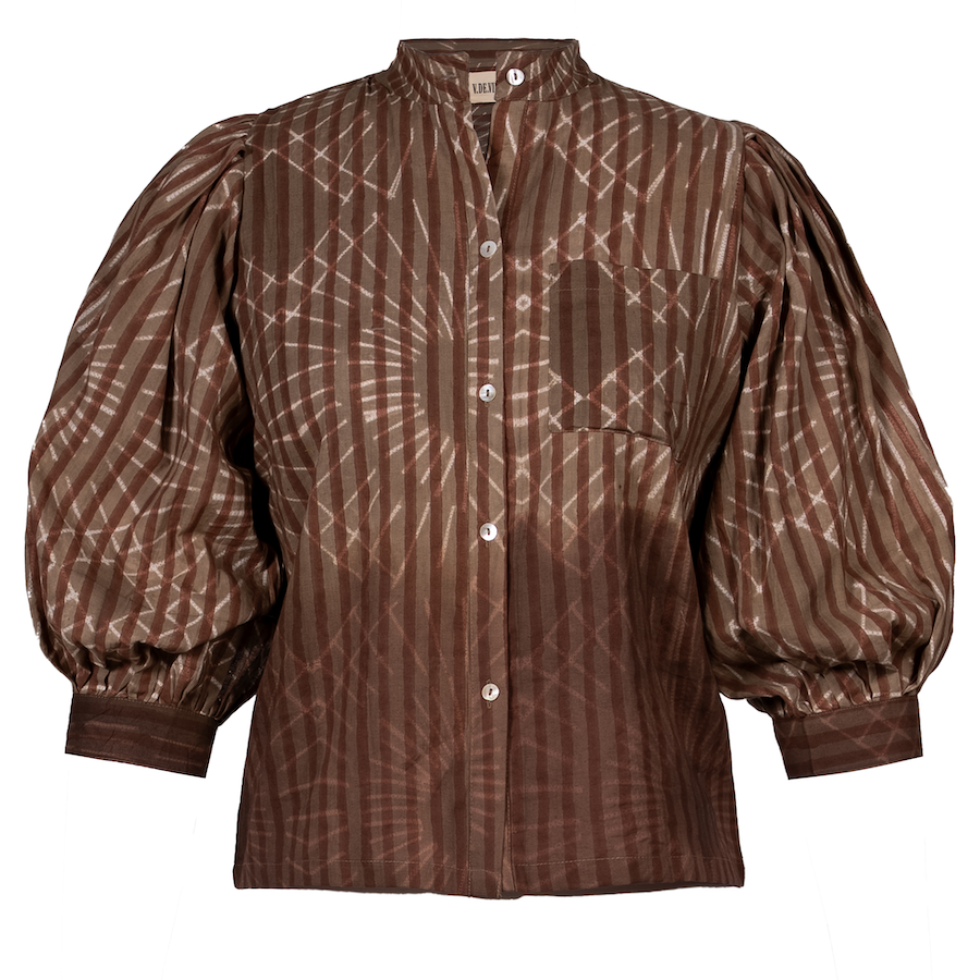 Blouse teintée  bleu JODPUR