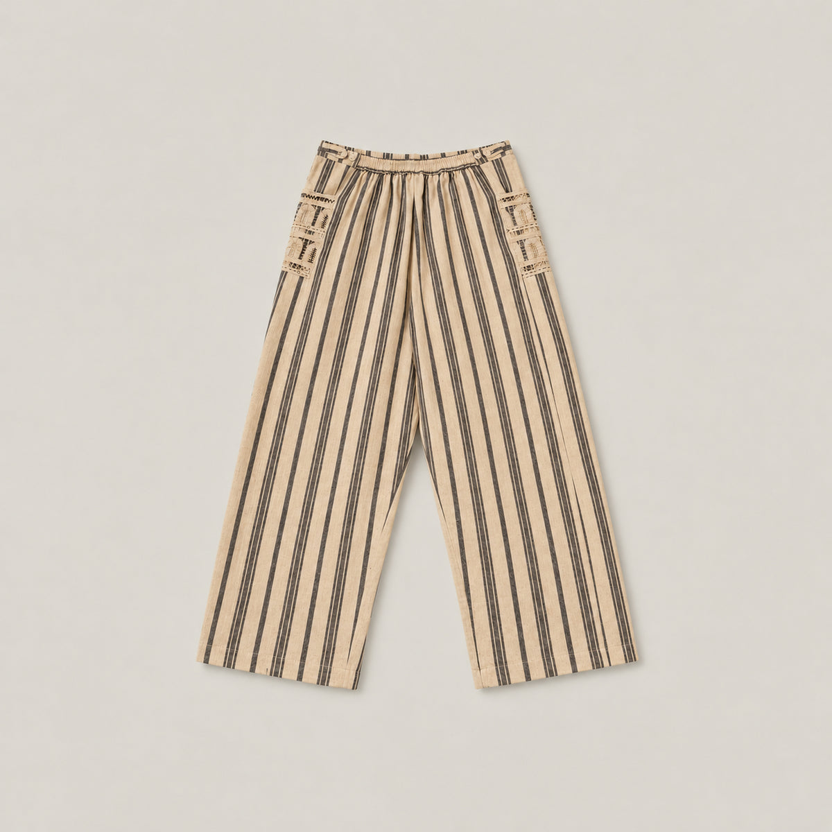 ARTHUR Cream Linen Trousers