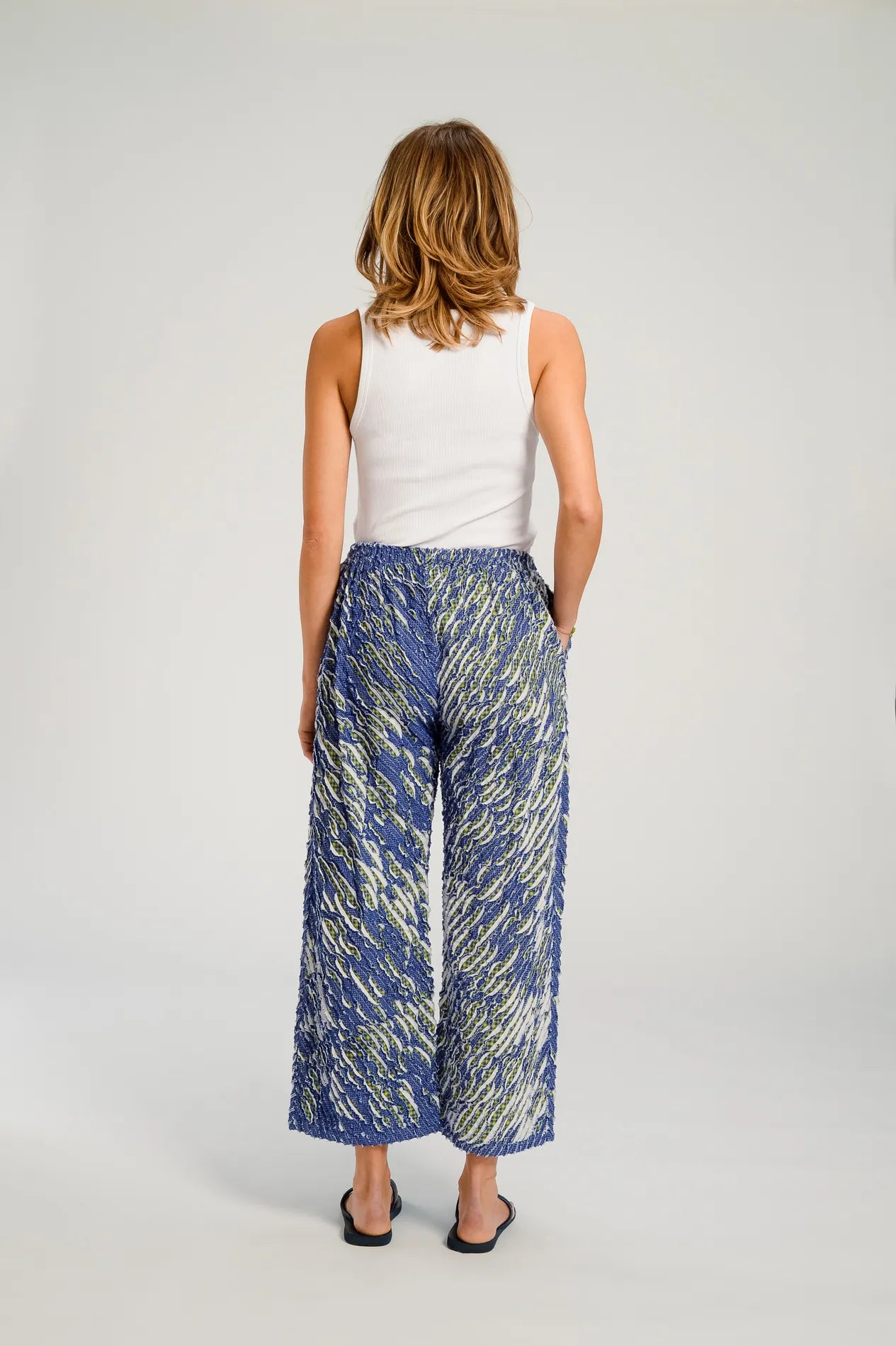 Pantalon bleu PUSHKAR
