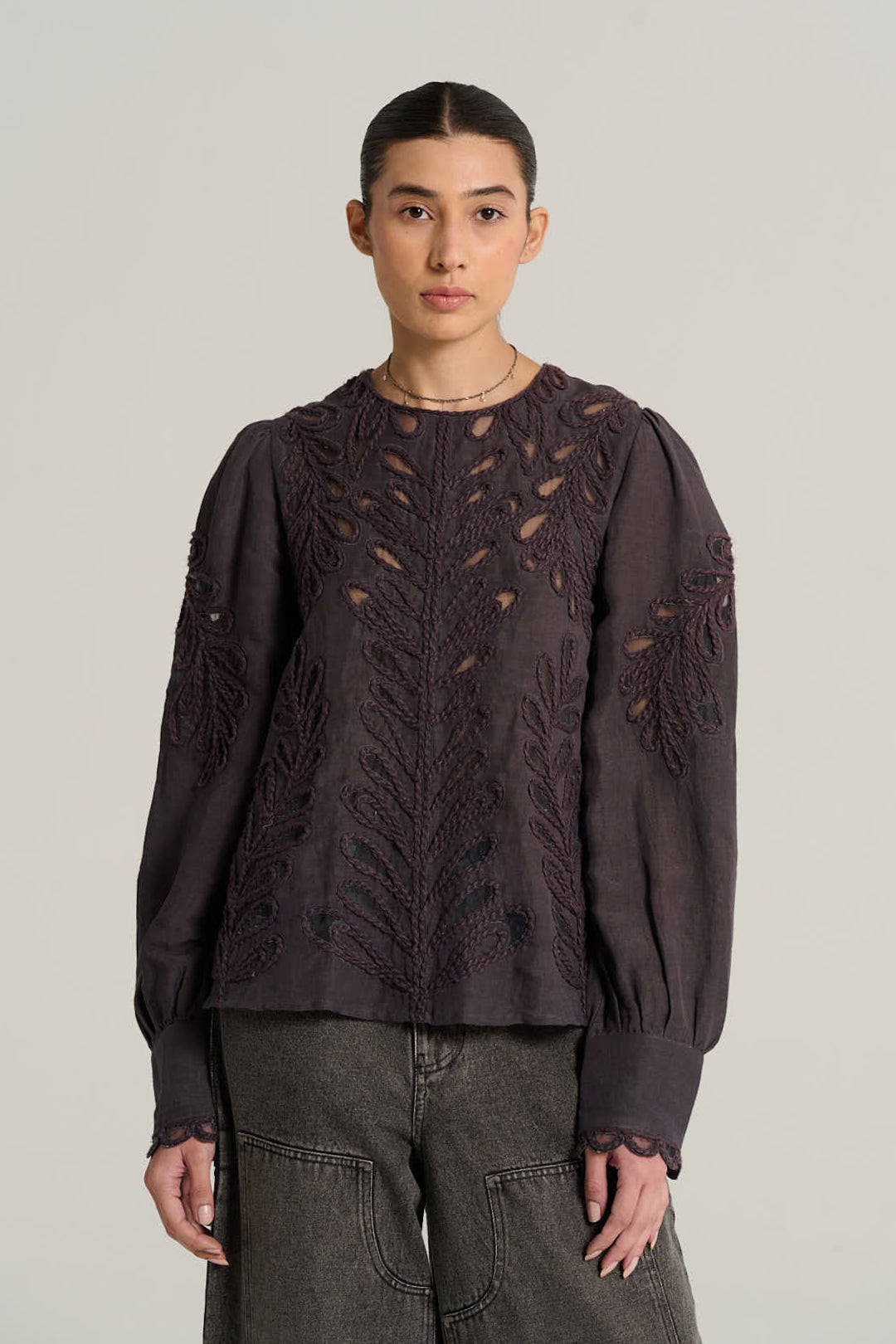 Blouse en dentelle RAPHAEL