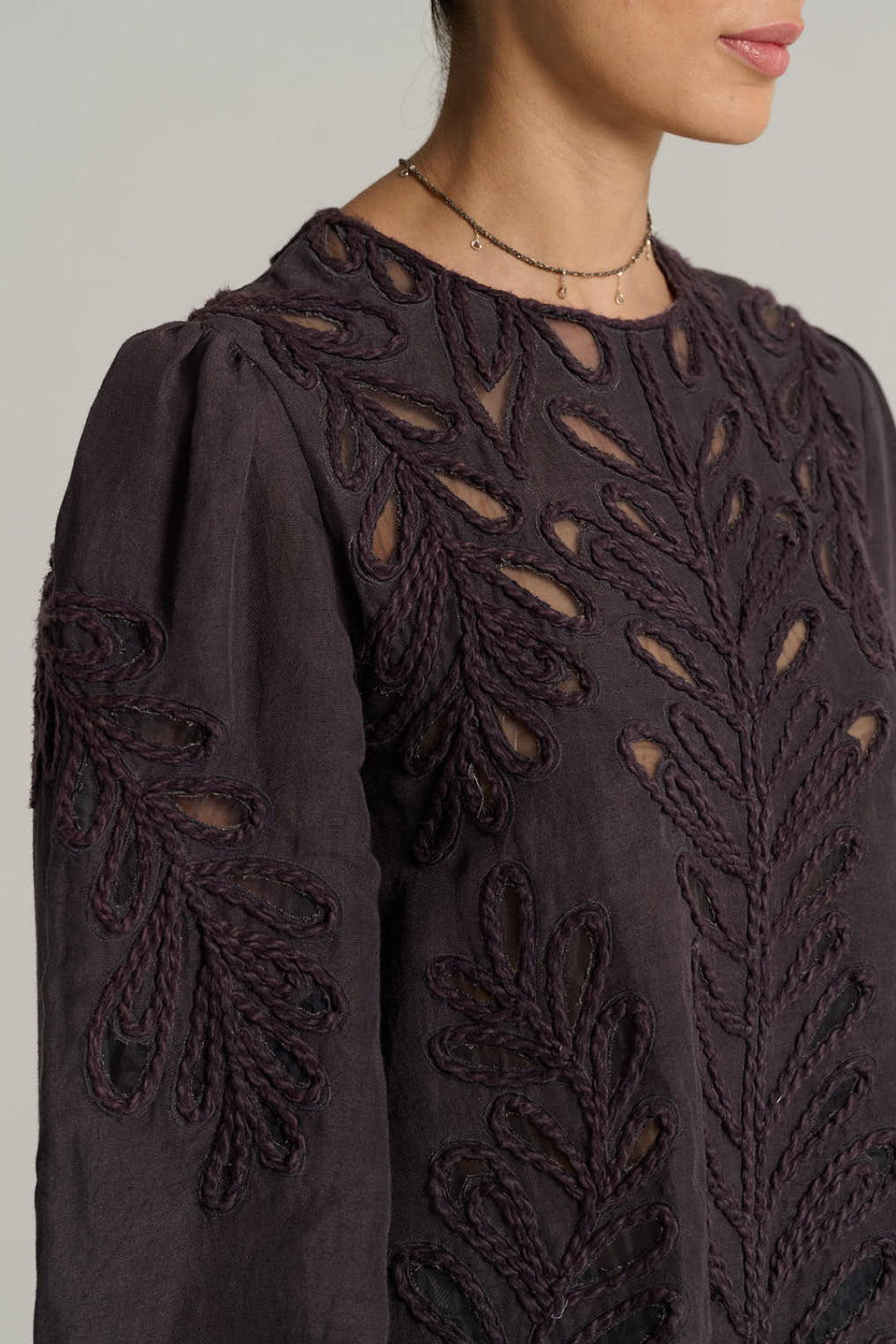 Blouse en dentelle RAPHAEL