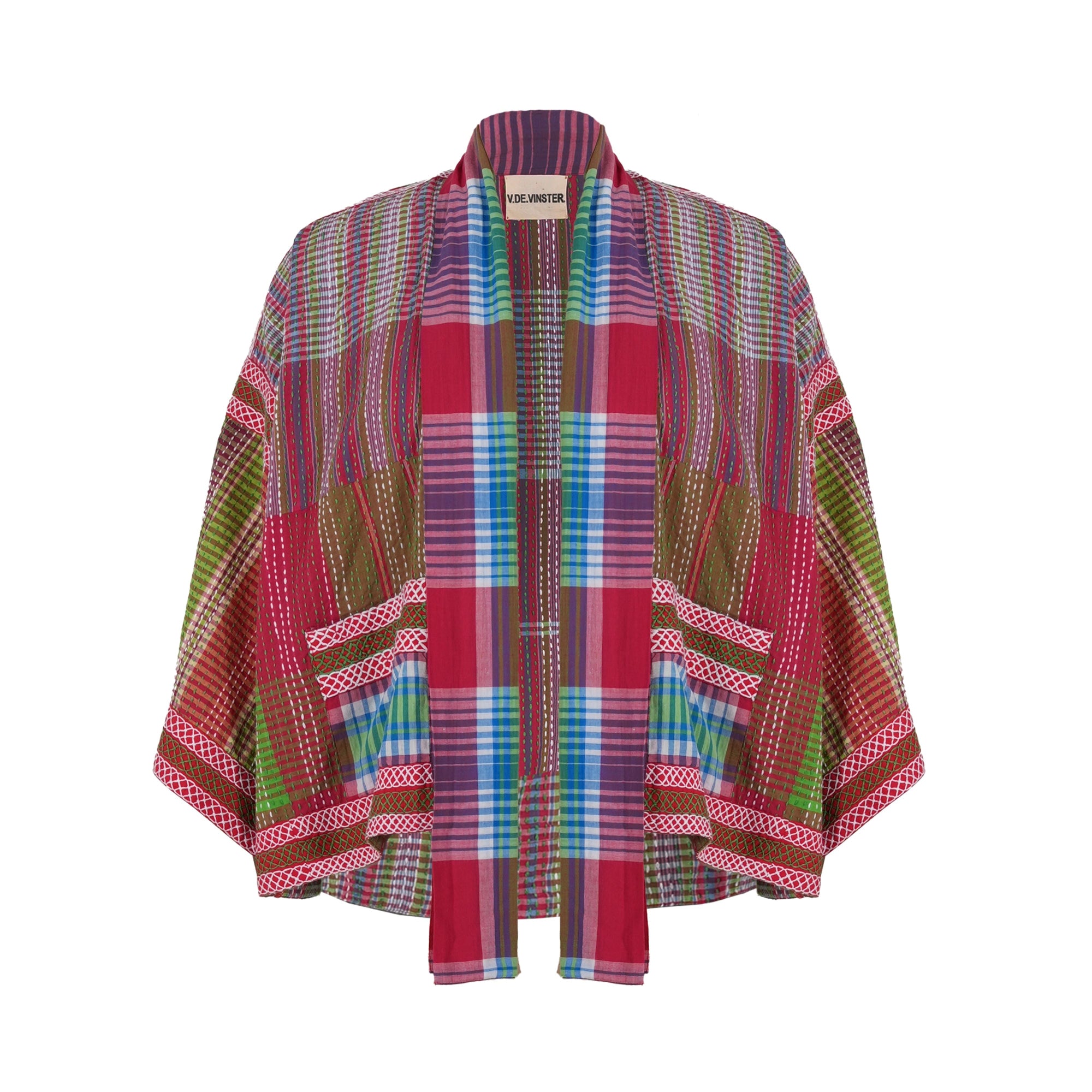 v de vinster rouge kimono Rudra