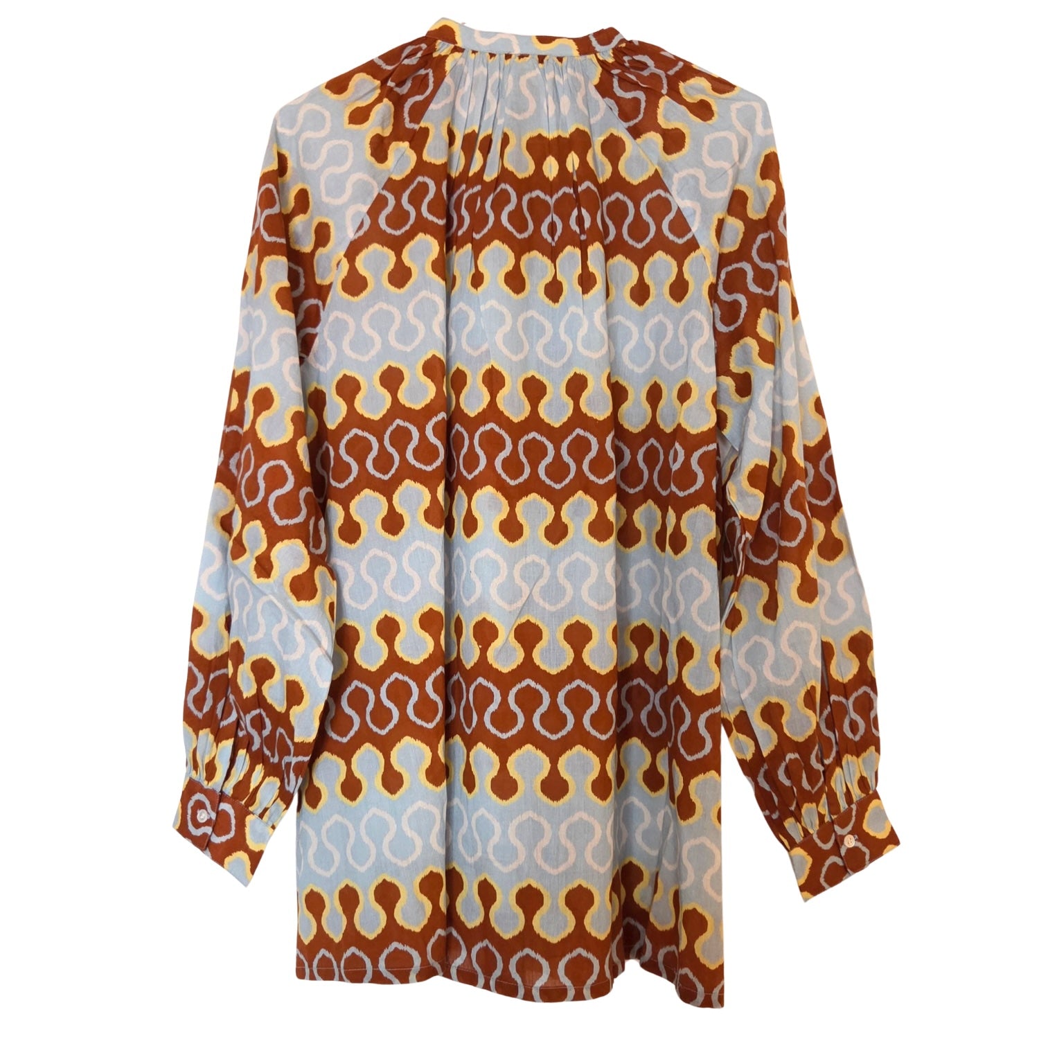 RIO seventies print blouse