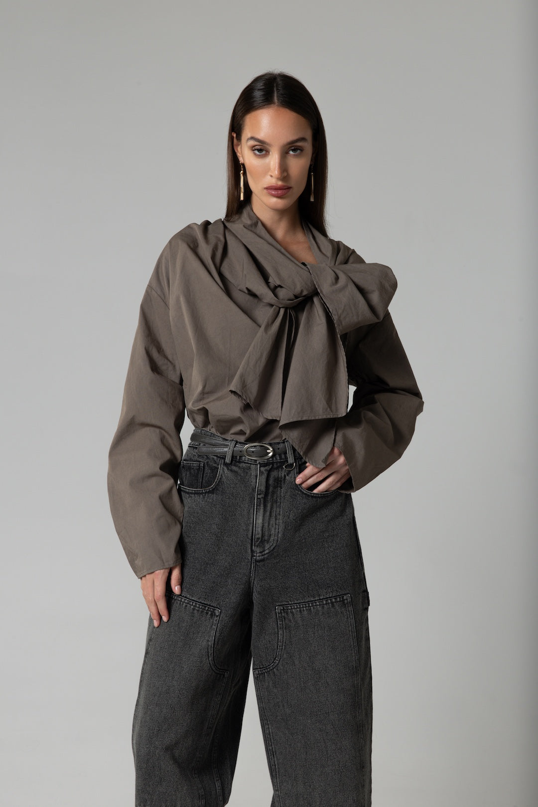 Blouse anthracite MARCEL