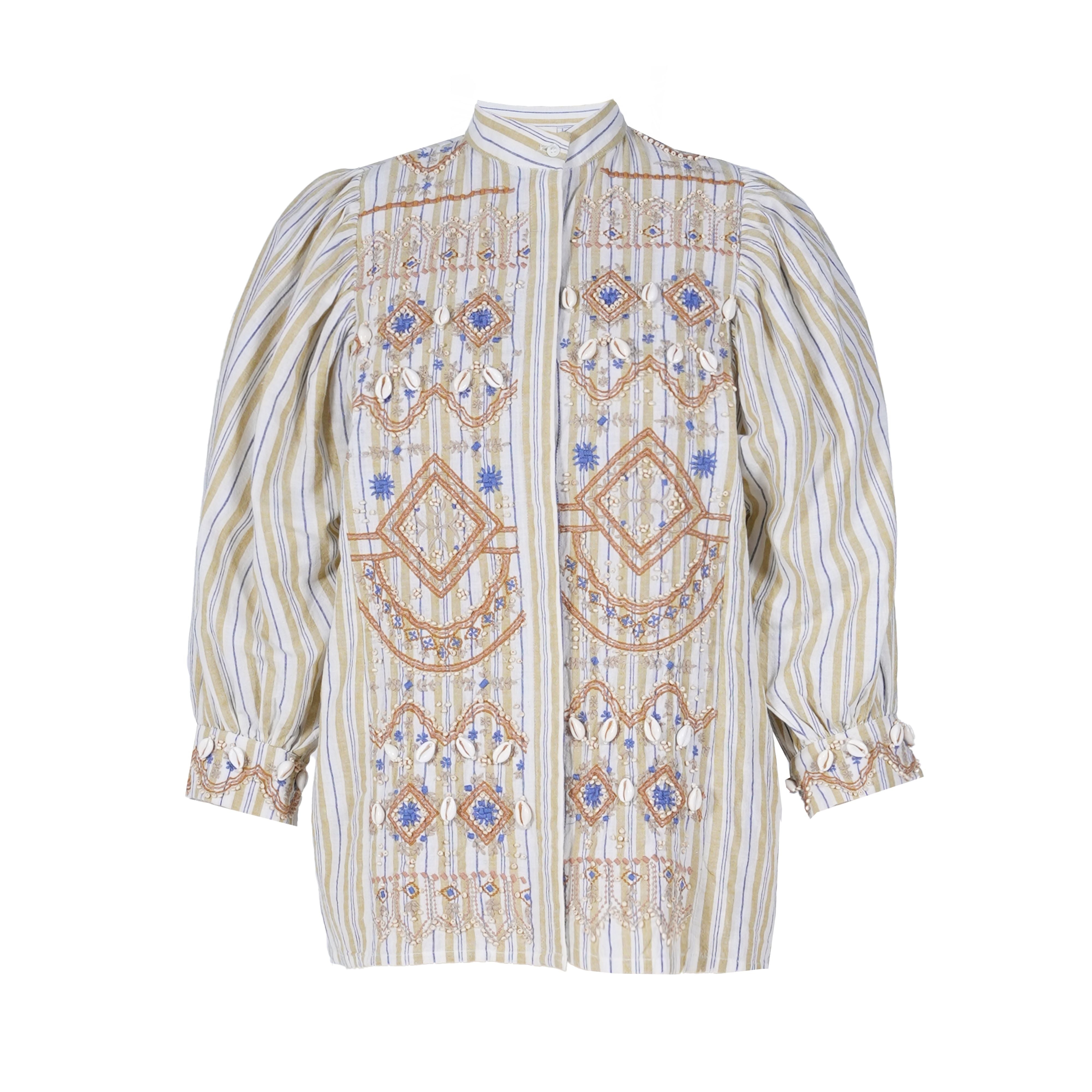 Chemise brodée SHANTI