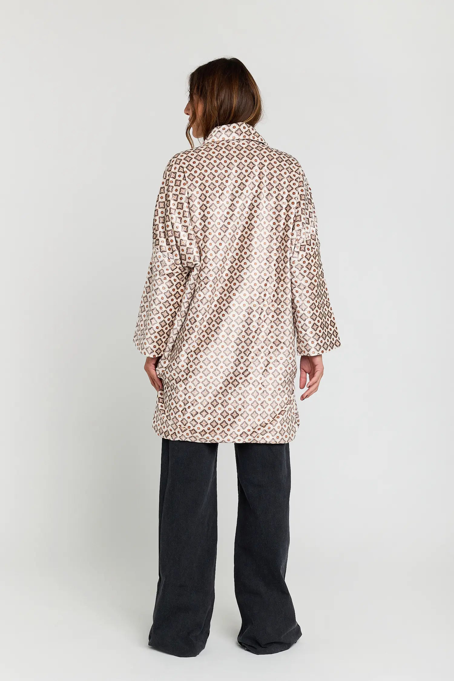 Manteau en velours beige SUCCESSFUL