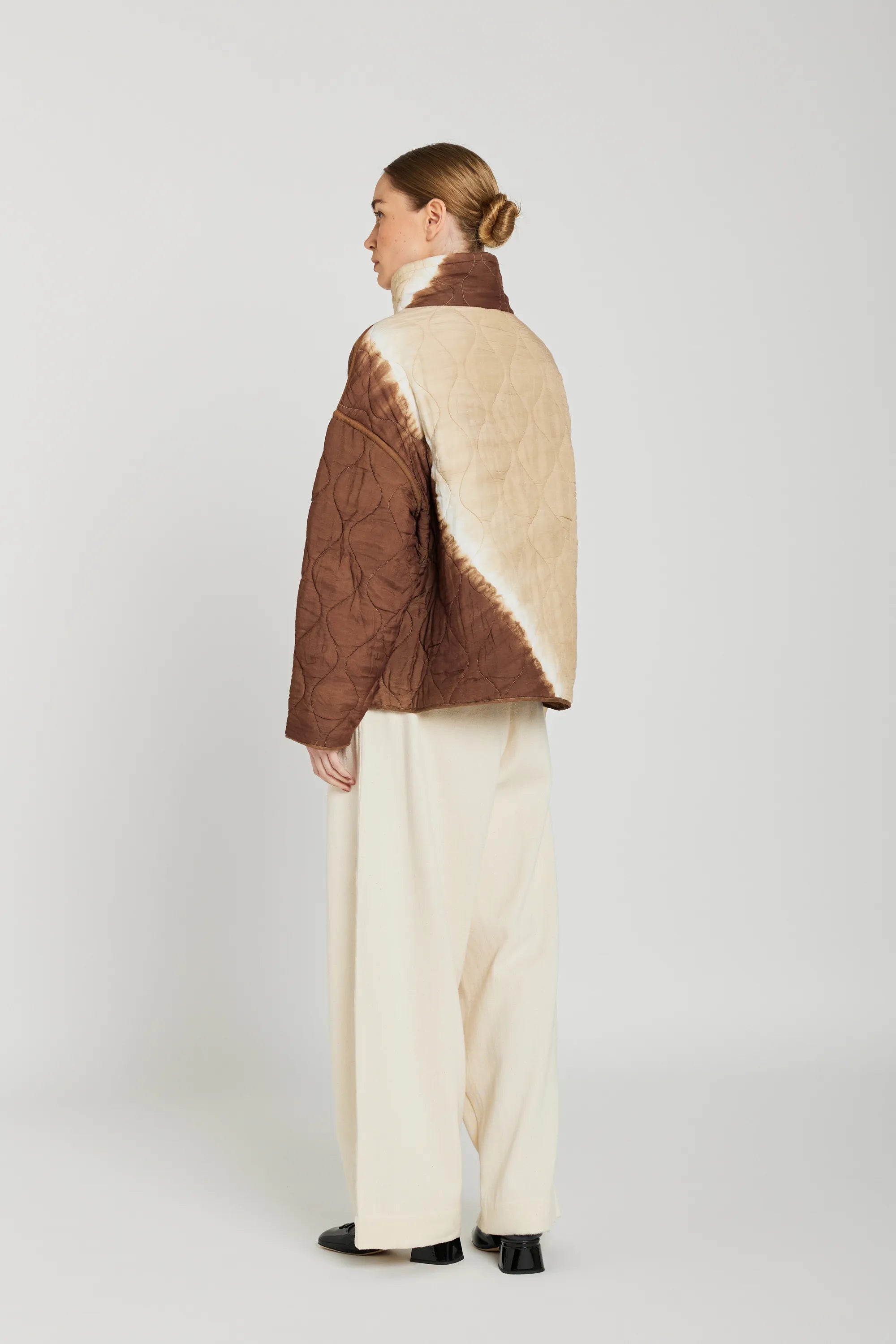 manteau hiver v de vinster femme tie and dye 