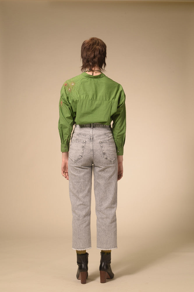 Chemise verte étoilée Star