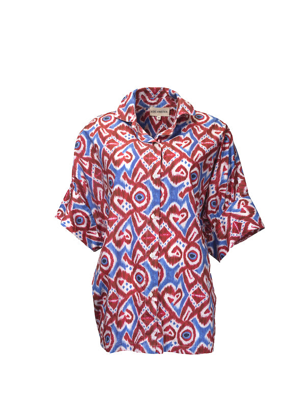 Blouse imprimée ikat Rakhe